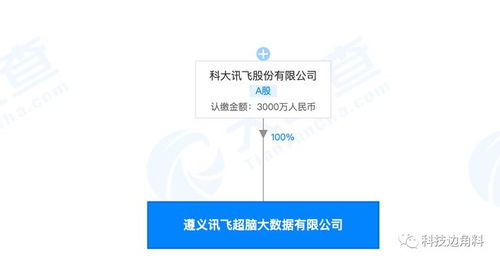 科大訊飛落戶遵義，3000萬元注資大數據新公司拓展軟件業務